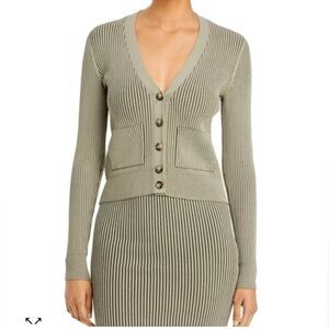 Anine bing cardigan green size small